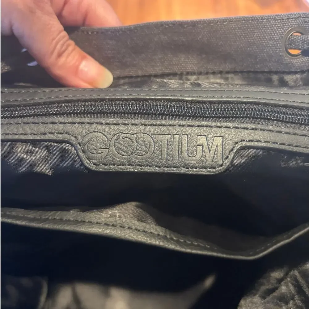 Gootium Canvas Gray Travel Backpack School